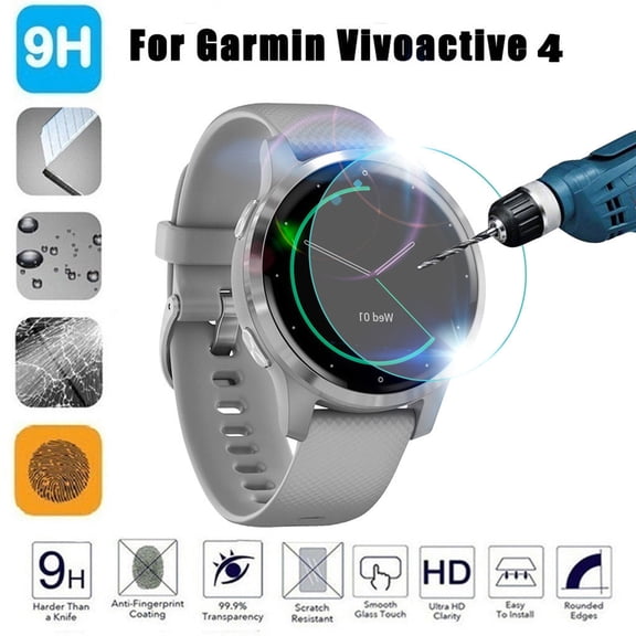 BotaniNest 1PC 4 Glass Protector Film Screen Ultrathin compitable with Vivoactive Tempered for smart wristband Accessories