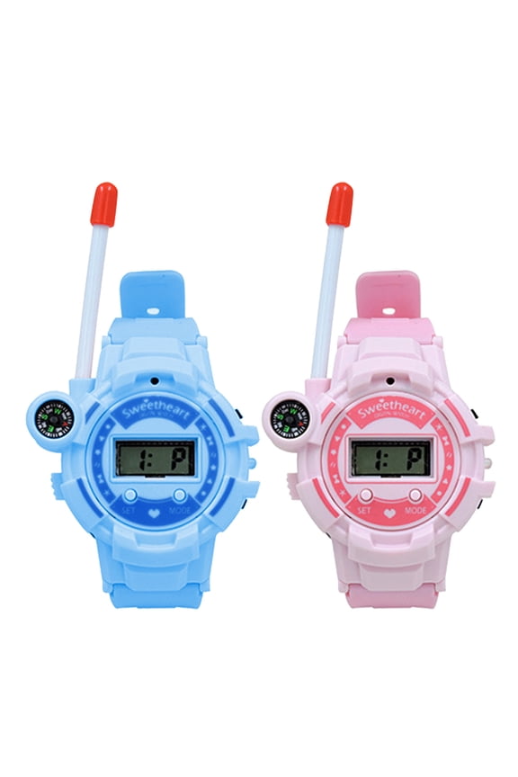 1Pair Watch Wireless Walkie Talkie Multifunction USB Charging Watch