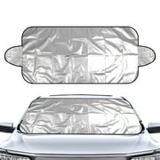 BotaniNest 360  All Weather Sun And Ice Shield All Season Sun And Ice Shield Flip Up Windshield Protector For Any Car Heat And With Panel