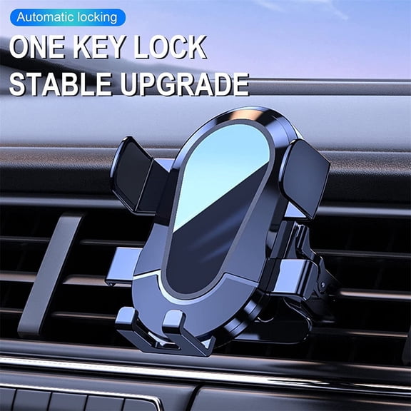 BotaniNest 360° Rotatable Retractable Car Phone Mount Car Phone Mount Center Console Dashboard Navigation Car Airoutlet Mount Universal Phone Navigation Mount For All Phones And Cars