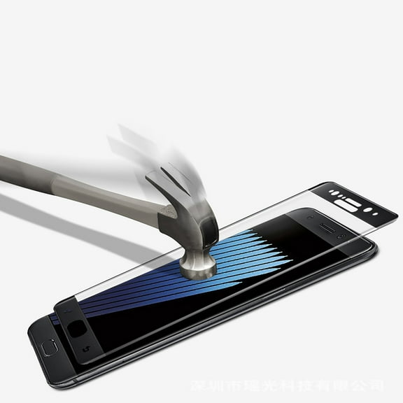 BotaniNest 5.8in Black Privacy Tempered Glass Film With Full Screen Coverage For S9 Model Including Packaging