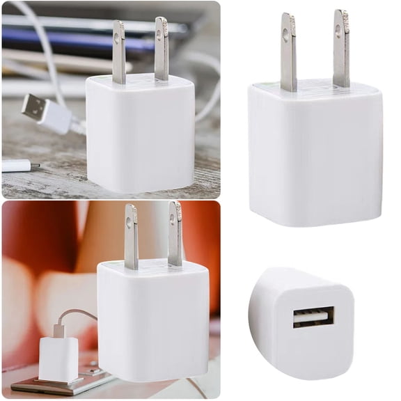 BotaniNest 5w Charging Head For Charger Fast Charging Head USB Wall Charger Power Adapter