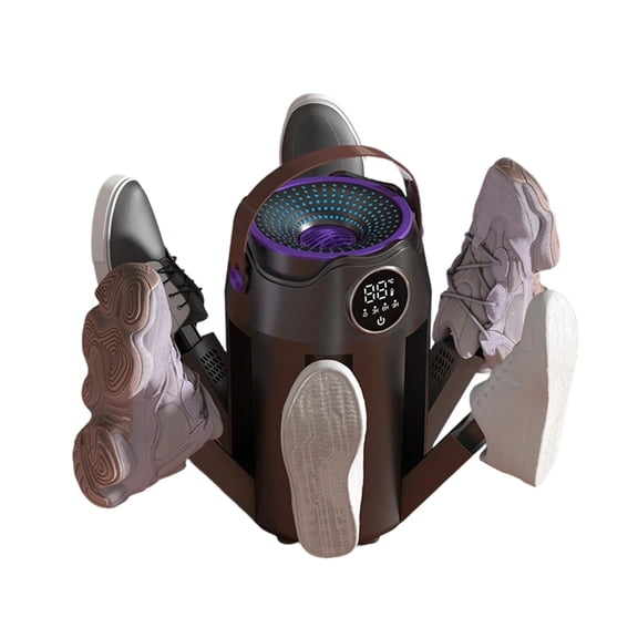 BotaniNest 6 Arm Boot & Dryer — Air Dryer With Heating Fan And Timer. Design Suitable For Drying And Warming Footwear And Hats — Features Adjustable Stands.