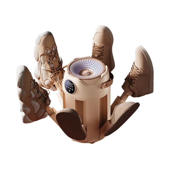 BotaniNest 6 Arm Boot & Dryer — Air Dryer With Heating Fan And Timer. Design Suitable For Drying And Warming Footwear And Hats — Features Adjustable Stands.
