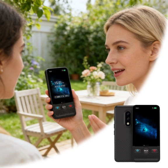 BotaniNest AI Language Translator Device, 2026 Upgraded Translator No WiFi Needed, Voice Instant Two-Way 160 Language Translator, Offline/Recording/Photo Translation for Business Travel