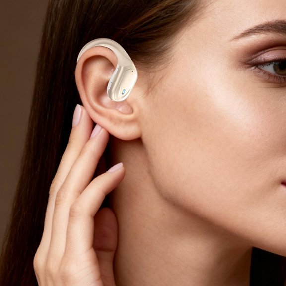 BotaniNest Advanced Wireless Headset With Smart Acoustic Noise Reduction For Clear Calls And Immersive Music Experience