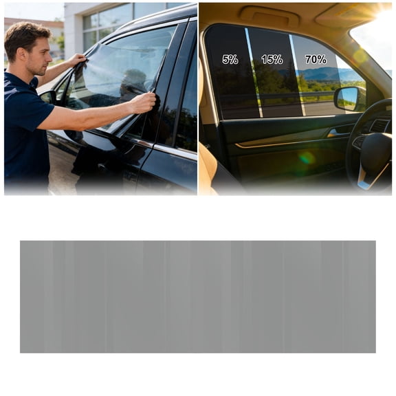 BotaniNest Automotive Window Film Roll For Heat Rejection And High Performance Tint Meter Measurement