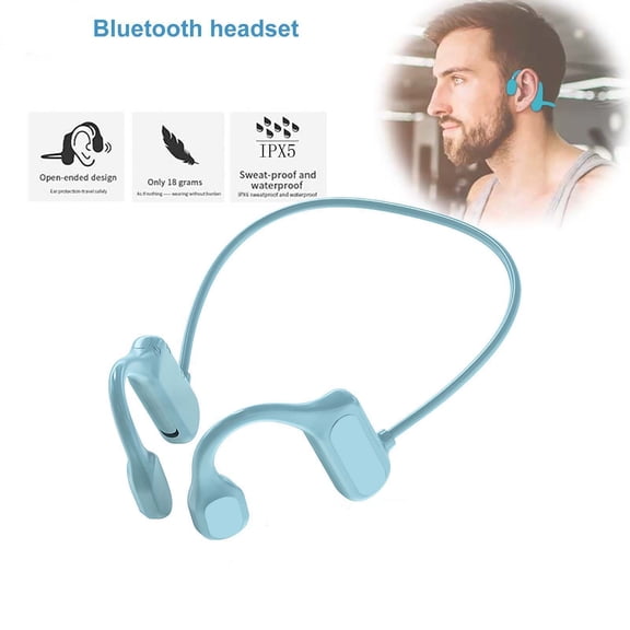 BotaniNest BL09 Wireless Bluetooth 5.2 Headset Concept Bone- Conduction Surround Sound Sweatproof Headset,