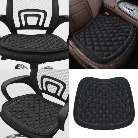 BotaniNest Car Seat Cushion Comfort Memory Foam Car Cushions For Driving Sciatica & Lower Back Seat Cushion Memory Foam Universal Fit