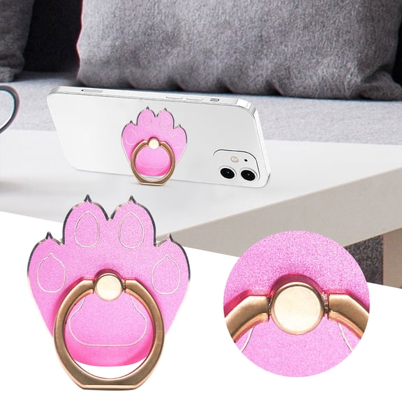 BotaniNest Cell Phone Ring Holder Metal Finger Grip Finger Kickstand 360° Rotation Universal Finger Ring Phone Grip Compatible With All Smartphone