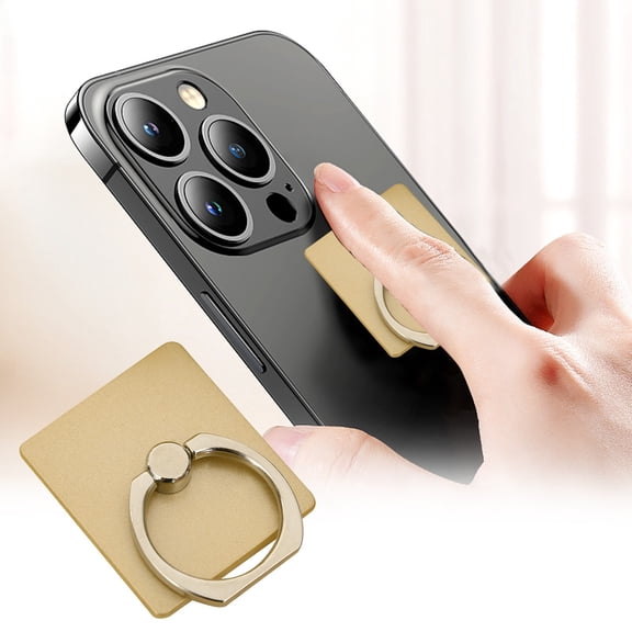 BotaniNest Cell Phone Ring Holder Stand Transparent Phone Ring Holder Clear Universal 360 Rotation Finger Grip Ring Kickstand Compatible Various Mobile Phones