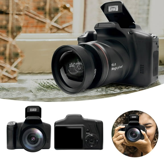 BotaniNest Clearnance Digital Camera 16MP 2.4 Inch LCD Screen 16X Digital 720P Digital Camera Small Camera For Teens Students Boys Girls Seniors