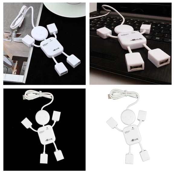 BotaniNest Computer One Point Four USB Expansion Port Splitter Function Hub Computer Accessories