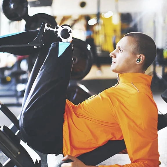 BotaniNest Cool Mecha Game Appearance Wireless Headset Low Power Consumption Digital Display In Ear Headset