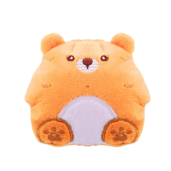 BotaniNest Crinkle Cute Animal Design Small Stuffed Cat With PP Interactive Chew Play For Cats