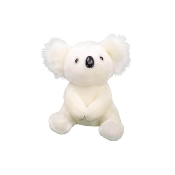 BotaniNest Cute Koala Plush Plush Doll Cute Soft Simulation Koala Bear Plush Toy Stuffed Koala For Kids Children White