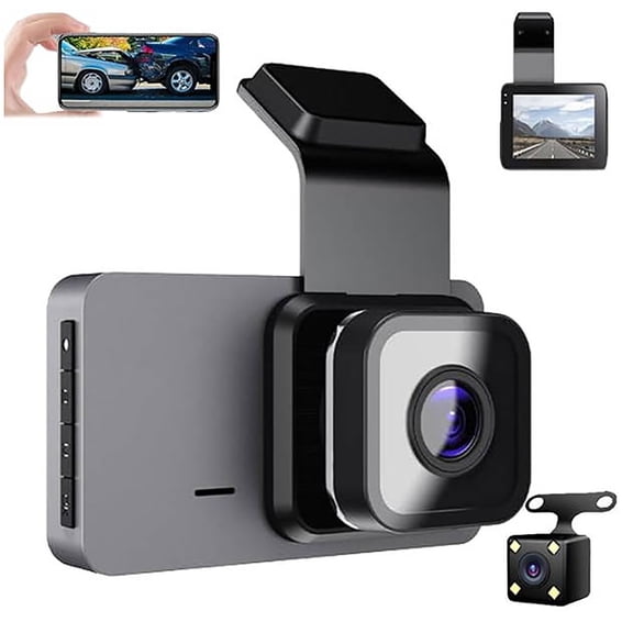 BotaniNest Dashcam Cam With WiFi & Wireless Cam 3