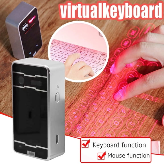 BotaniNest Digital Projection Bluetooth Virtual Keyboard And MouseS Are Suitable For IPhone For IPad Smartphones And Tablets