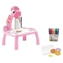 BotaniNest Drawing Projector Table For Boy Girl And Draw Projector Toy With Light Music Smart Projector Desk Erasable Doodle Drawing Board Projection Painting Machine For Kid Less Than 100ml