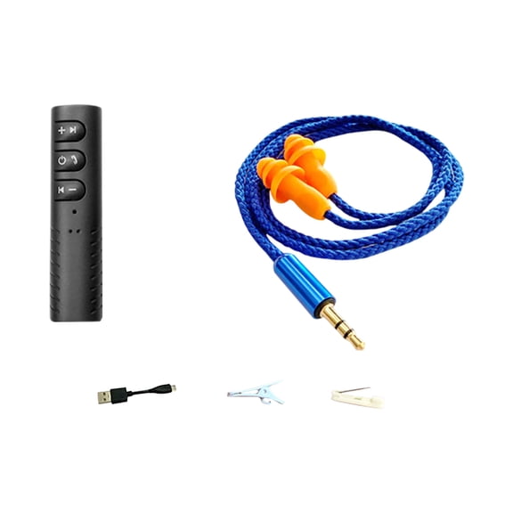 BotaniNest Ear Plug Headphones For Work Noise Cancelling Earbuds With V5.0 Receiver Noise Reducing Earphones For Motorcycle Riding Construction Work