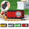 thumbnail image 1 of BotaniNest Emergency Hand Crank With Solar Charging | 300m Super Bright LED Flashlight | Alarm | NOAA Weather Alert | Portable Outdoor Kit For Camping Hiking, 1 of 7