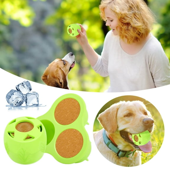 BotaniNest Freezing Refillable Dog Toy | Chewing Teeth Cleaning | Interactive Dog Refillable Snack Feeder For Chewing Teeth Relieving Boredom Stimulating And Enriching