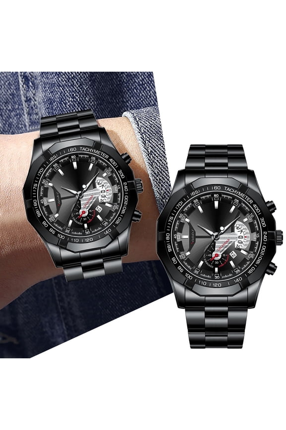 Full Automatic Mechanical Watch And Trendy Korean Quartz Men's Watch
