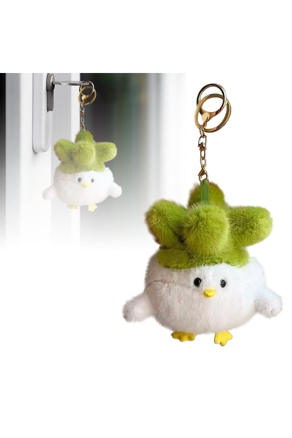 Garlic Bird Talking Doll Toy Funny And Doll Keychain Bag Ornament Pendant