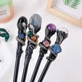 thumbnail image 1 of BotaniNest Halloween Decorations 1 Pcs Natural Crystal Wand Handmade DIY Wand Cosplay Halloween Scepter Witch Cane, 1 of 5