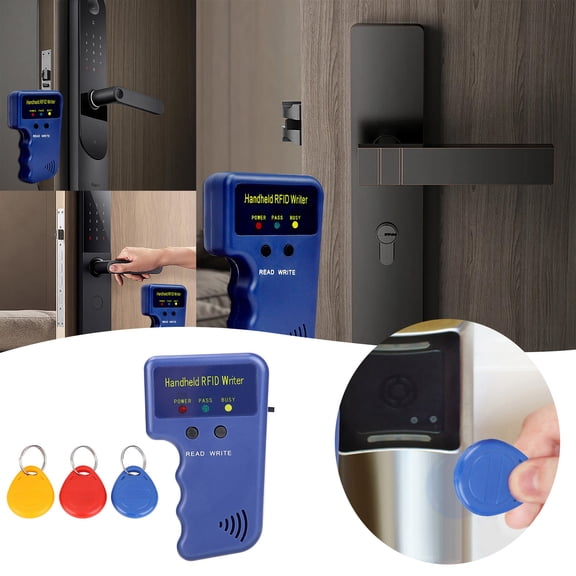 BotaniNest Handheld 125KHz RFID ID & Reader/Writer Kit Duplicate & Manage Induction ID Cards Effortlessly