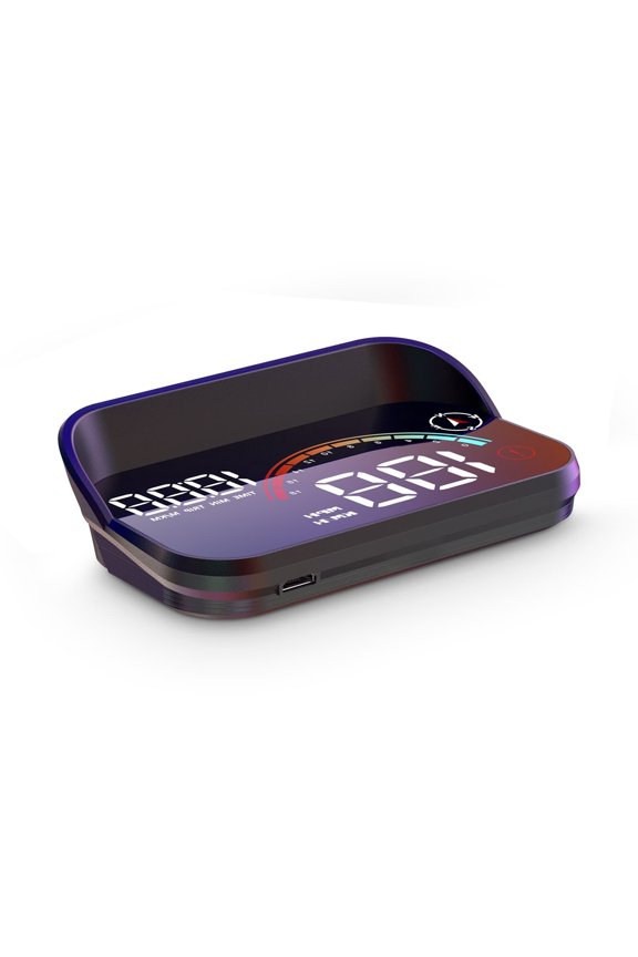 Head Up Display Windshield Projector M22 GPTS HUD Compatible With Multiple Devices Digital GPTS SpeedoTrackier /h LCD Projection On Glass Speed