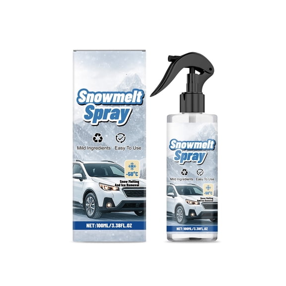 BotaniNest High Efficiency Snowmelt Spray – Quickly Melts Ice And For Winter Driving 100ml