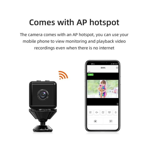 BotaniNest Home 1080P Sports Camera Network Camera Night Outdoor Camera Webcam