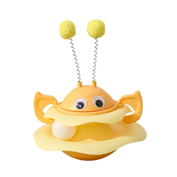 BotaniNest Interactive Cat Toy Set Tumbler Design Spring Stick And Track Bringing ( Durable Cat Boredom)