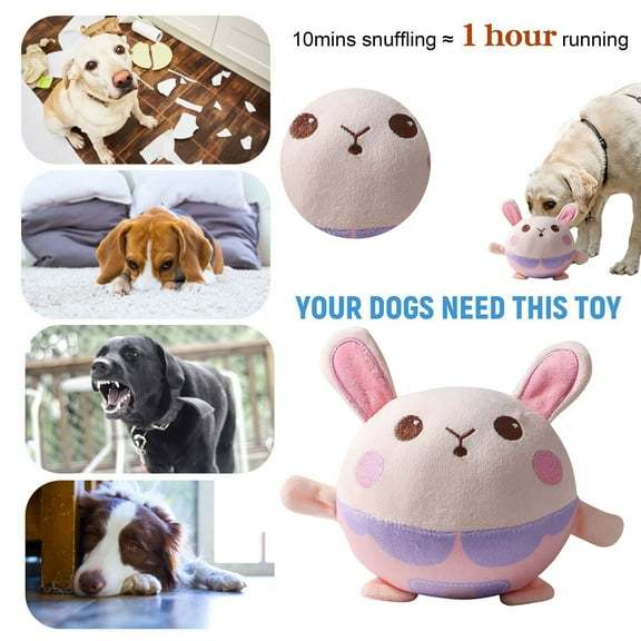 BotaniNest Interactive Dog Toys 2024 Moving Pet Toy Talking Moving Dog Toy Washable Cartoon Pig Sound Electronic Herding For Dogs Shake Boredom