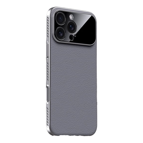 BotaniNest Large Window Phone For 17 Pro PU Leather And Hard PC Heat Dissipation And Breathable Bumper Autofocus Lens Grade Drop Proof And Shockproof