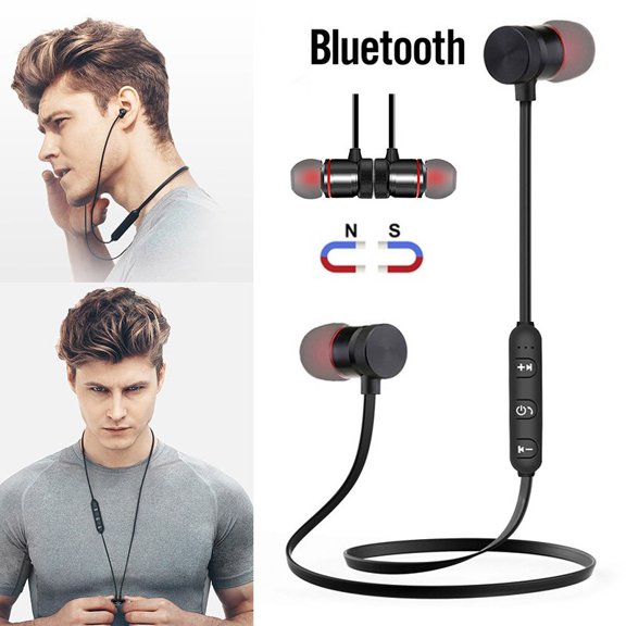 BotaniNest M9 Bluetooth 4.2 Sports Sweat-proof Wireless Bluetooth Ear-hook Headset With Microphone For Hands-free Driving Calls