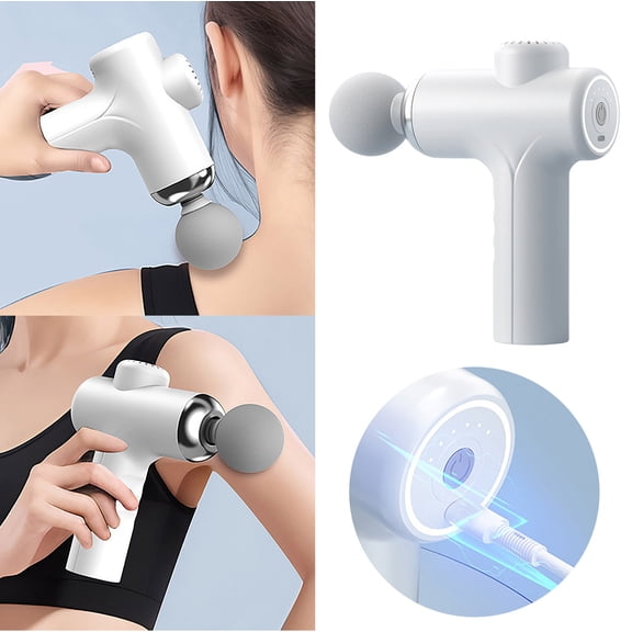 BotaniNest Massager Massage Deep Tissue Massage Muscle Massager With Speed White