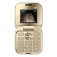 thumbnail image 1 of BotaniNest Mini Flip Phone For Elderly & Backup 2G SIM FM Large Keypad Non Smart Mobile With Speed Dial For Parents Children Compact Remote Control Phone For Easy Calling, 1 of 3