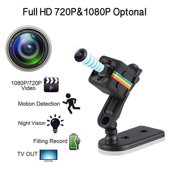 BotaniNest Mini Full 1080P DV Action Motion Cam Night Camera