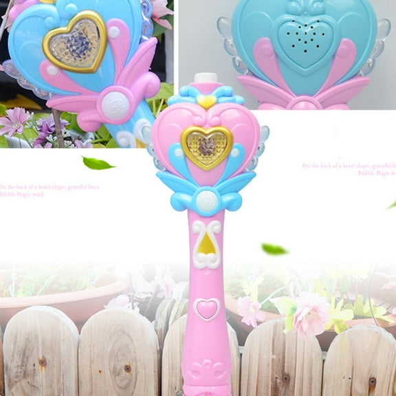 BotaniNest Musical Light-up Bubble Wand,Magic Bubble Wand Bubble Blower 100ml