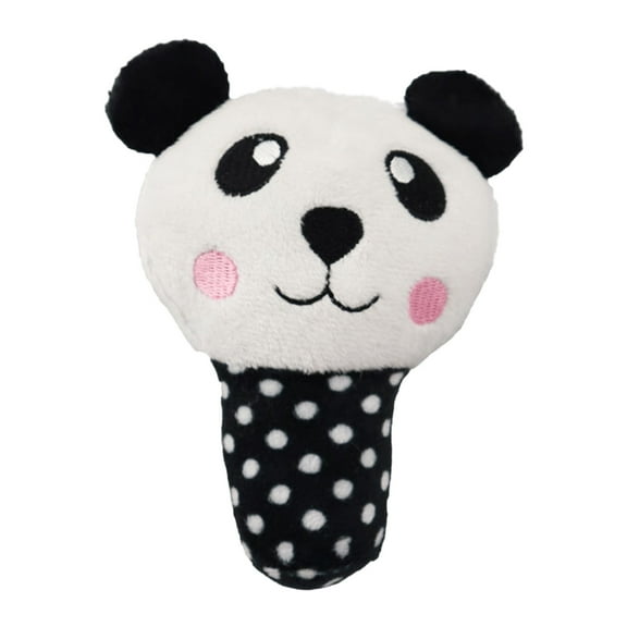 BotaniNest Pet Dog Plush Sound Resistantbite Grinding Teeth Dog Toy Rose Red Lollipop Rabbit Lollipop Bear