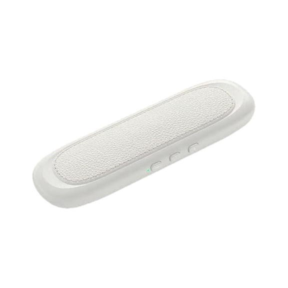 BotaniNest Pillow Speaker for Sleeping, Mini Bone Conduction Bluetooth Under Pillow Speaker with Multiple Soothing Sounds and White Noise, Sleep Timer, Support for Side Sleepers & Deep Sleep, White