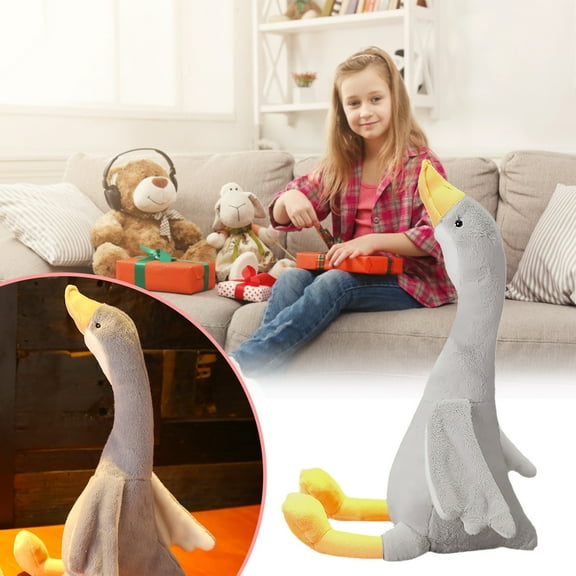 BotaniNest Plush White Toy Giant SIze Sky Long Neck Water Animal Doll Toys For Kids Birthday Gifts 40cm