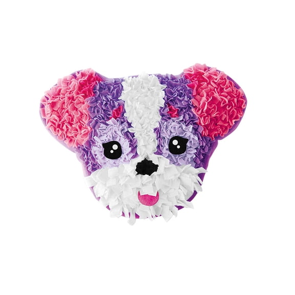 BotaniNest Poke Poke Art , Puppy Animals Theme, Mess-Free Fabric Art and Craft, Flower Pressing Kits, Gift for Kids, Girl Gifts, Boy Gift, Toys for Girls and Boys Ages 4 5 6 7 8