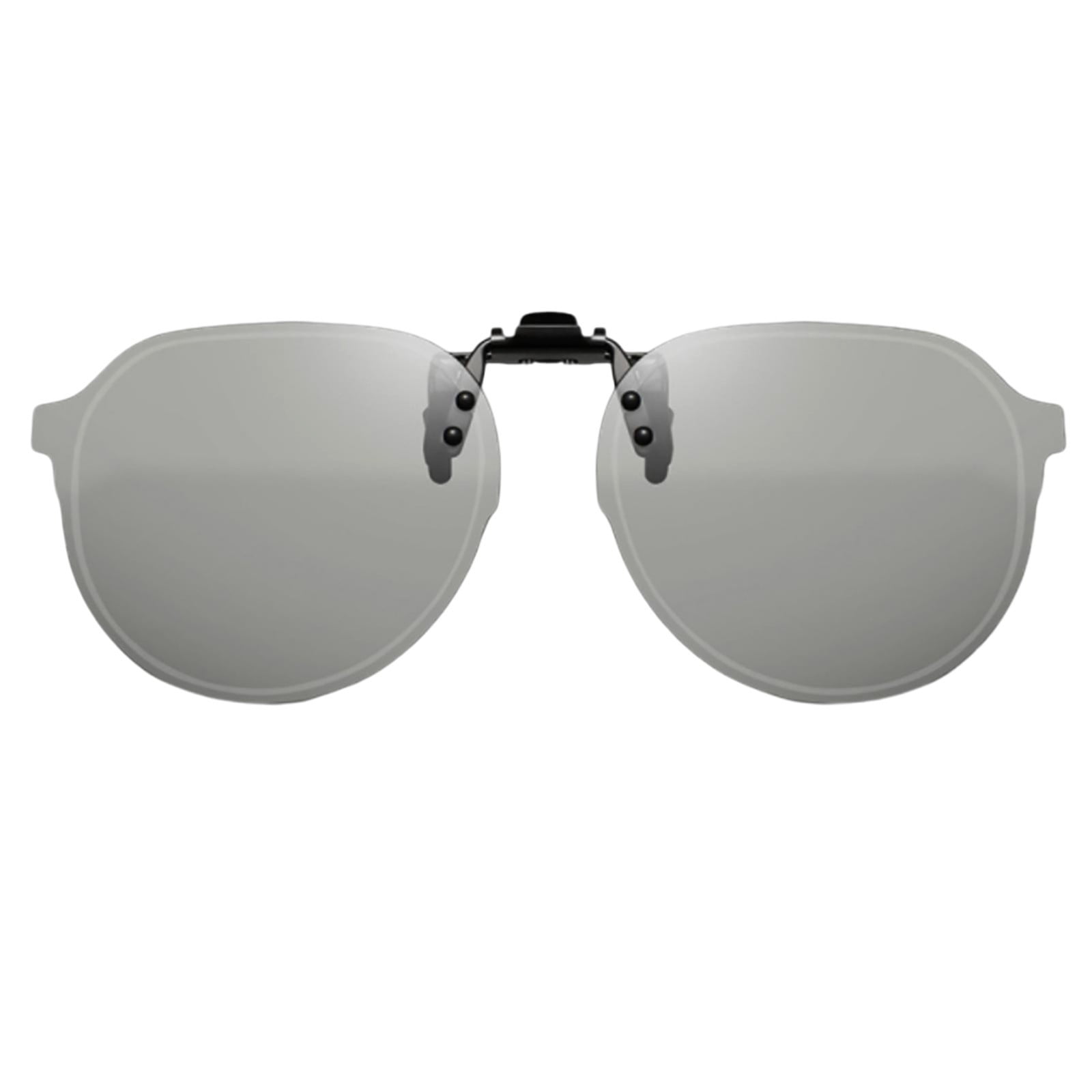 BotaniNest Polarized Clip On Sunglasses Can Be Worn On Glasses Glare ...