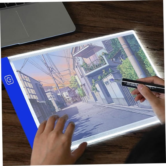 BotaniNest Portable A4 Tracing LED Copy Board Light Box Slim Light Pad USB Power Copy Drawing Board New Tracing Light Board For Artists Designing Sketching
