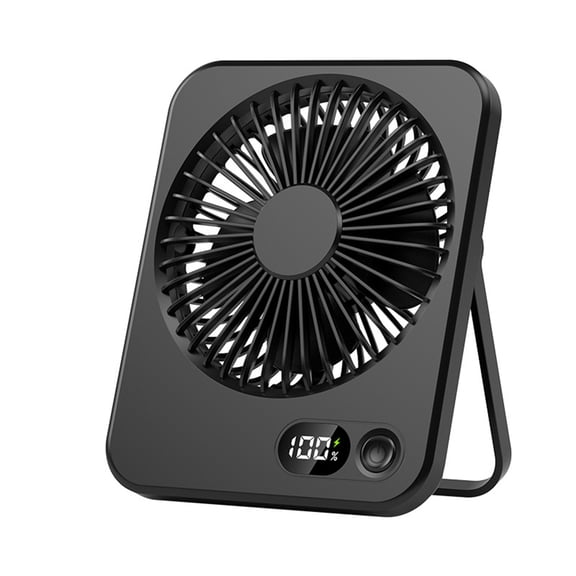BotaniNest Portable Fan With LED Power Display Rechargeable Fan For Sleep Work Camping Travel
