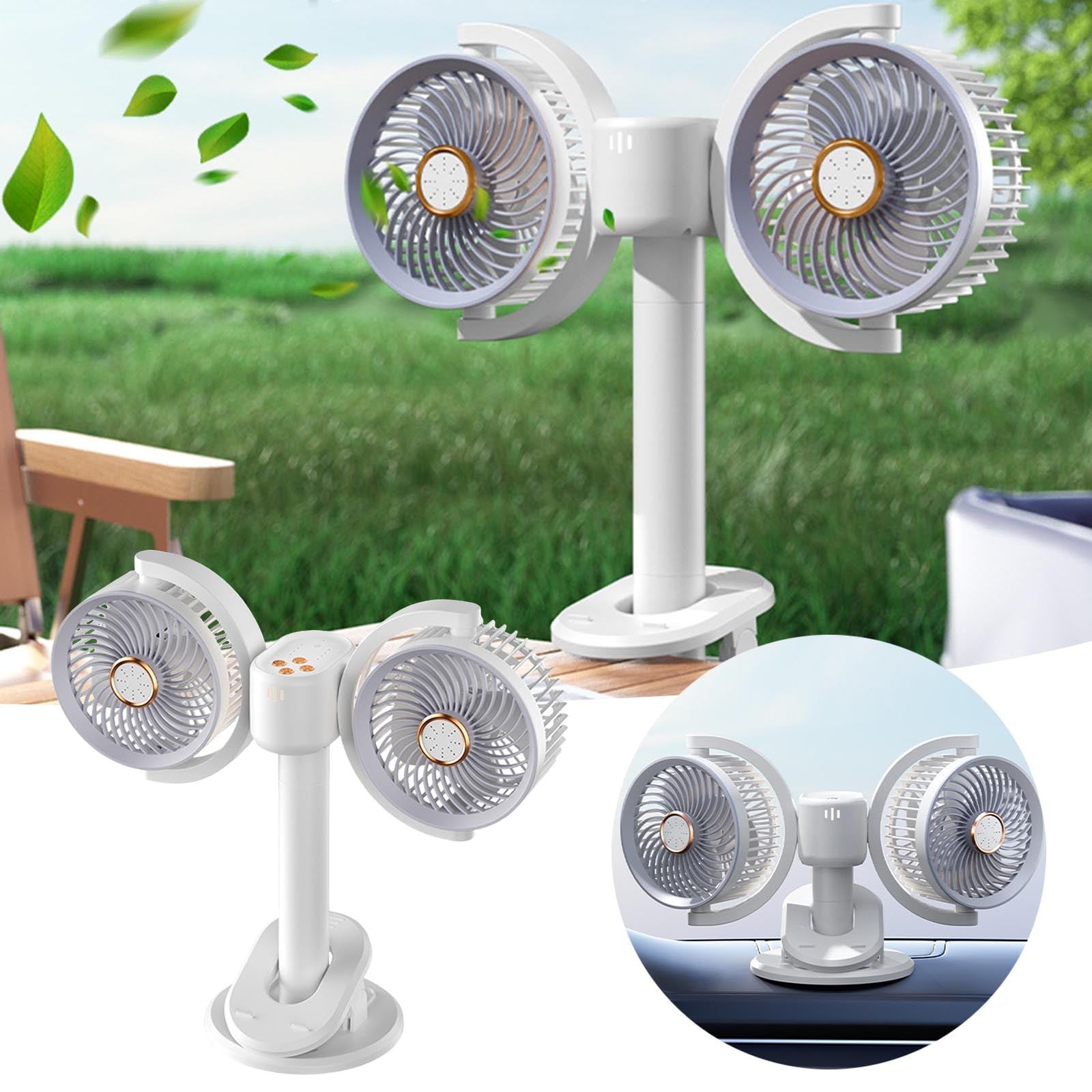 BotaniNest Portable USB Fan For Personal Use Versatile Mini Fan With ...
