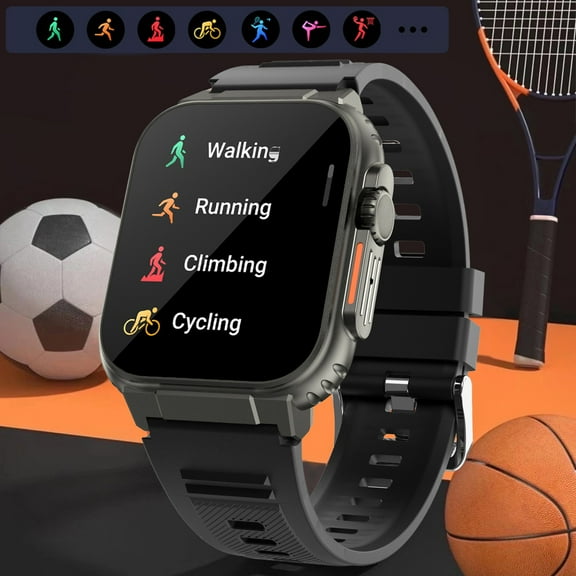 BotaniNest Smartwatch Advanced Sleep Tracking Seamless Music Streaming Smart Reminders Accurate Heart Rate Surveillance Multi Sport Mode Tracking